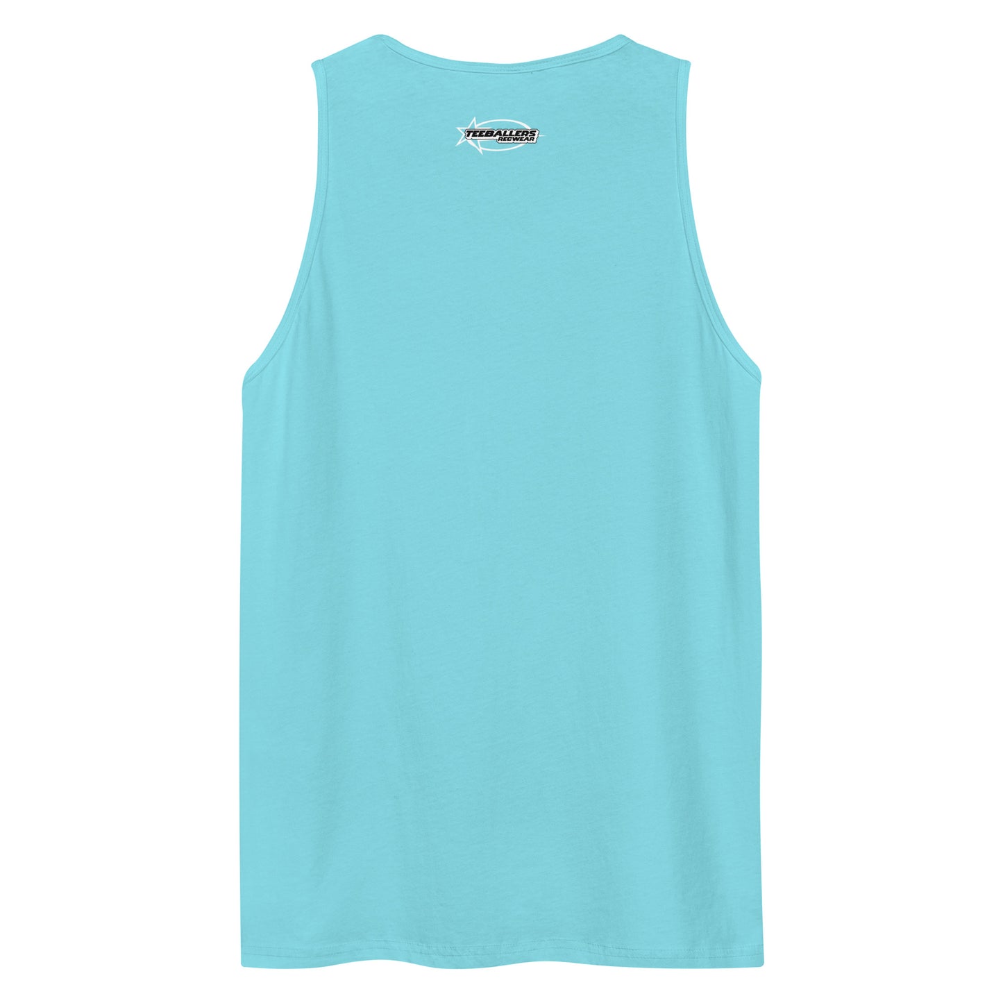 Give Up Tank Top - Blue Tiger