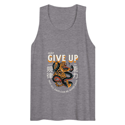 Give Up Tank Top - Tiger Snake