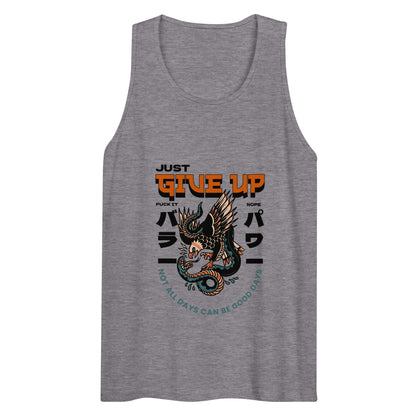 Give Up Tank Top - Eagle Snake