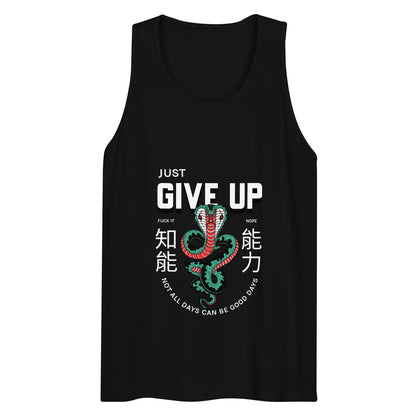 Give Up Tank Top - Cobra