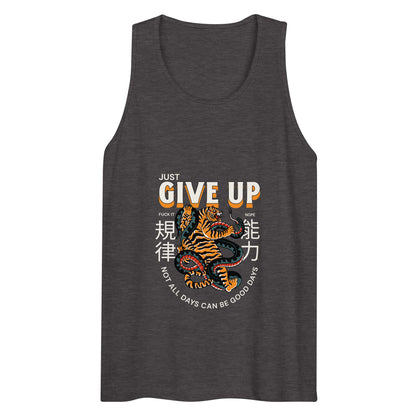 Give Up Tank Top - Tiger Snake