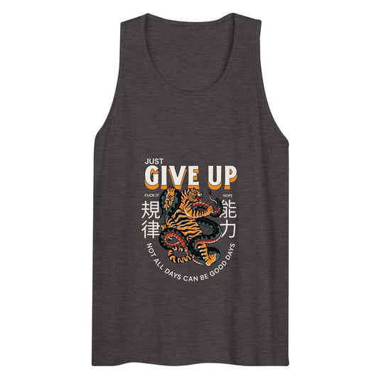 Give Up Tank Top - Tiger Snake