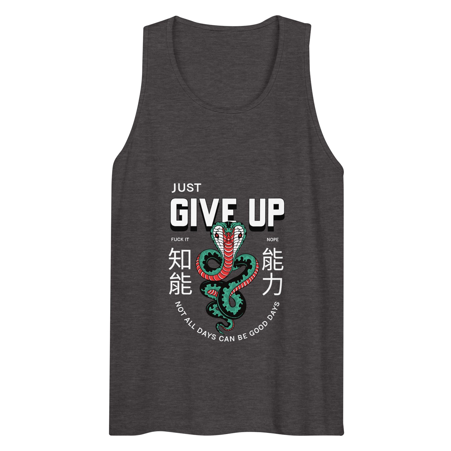 Give Up Tank Top - Cobra