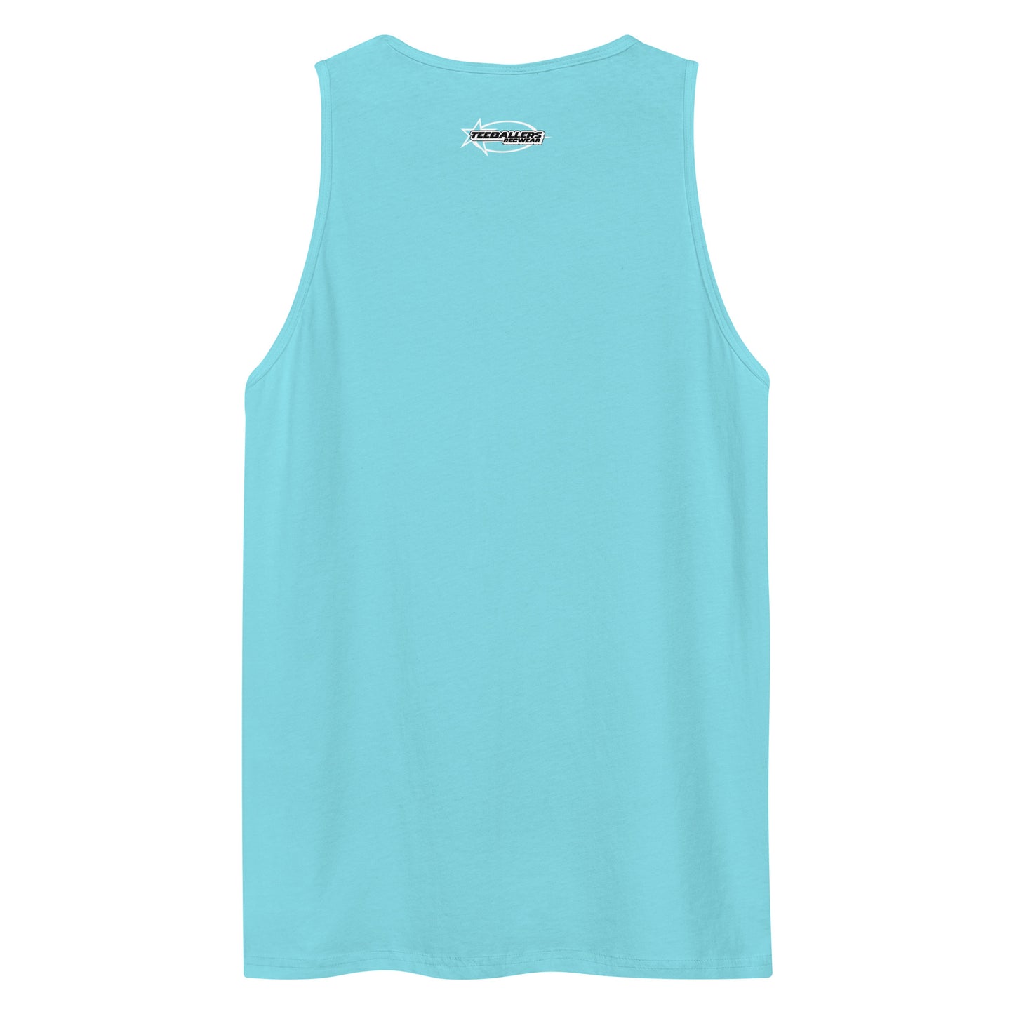 Give Up Tank Top - Blue Tiger