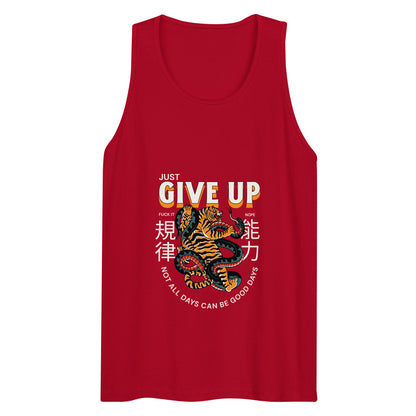 Give Up Tank Top - Tiger Snake