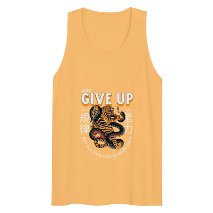 Give Up Tank Top - Tiger Snake