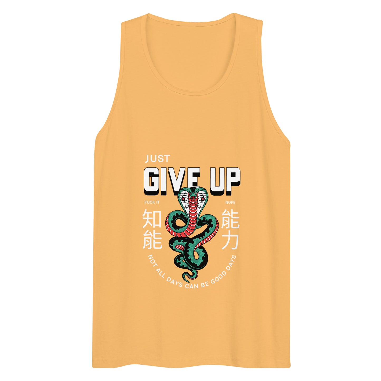 Give Up Tank Top - Cobra