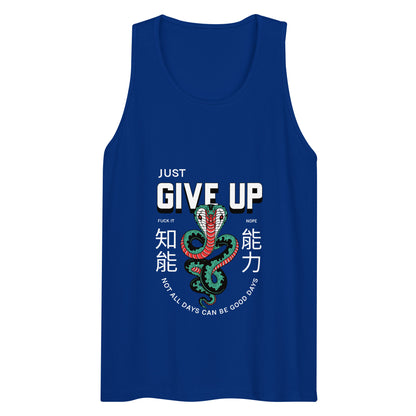 Give Up Tank Top - Cobra