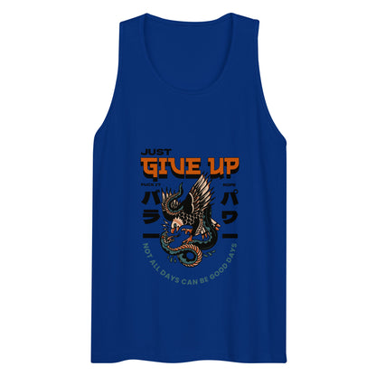 Give Up Tank Top - Eagle Snake