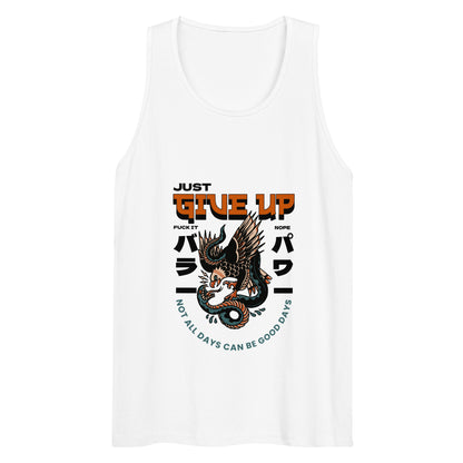 Give Up Tank Top - Eagle Snake