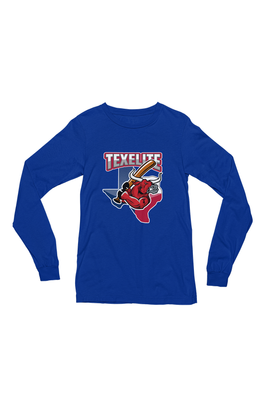 Texelite Bull Logo - Long Sleeve Performance Shirt