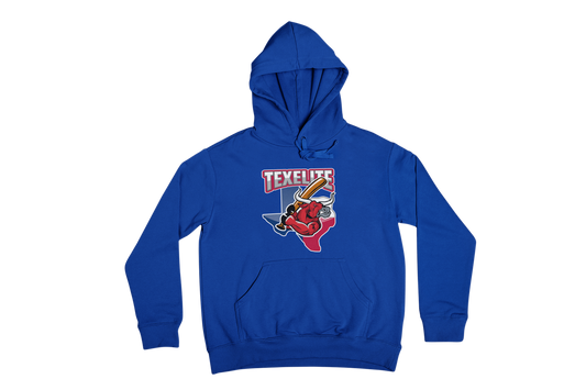 Texelite Custom Name - Bull or Letter Logo - Pullover Hoodie