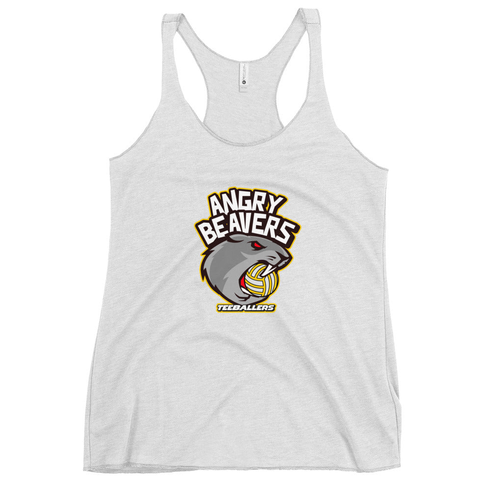 Team Angry Beavers - Women's Racerback Tank