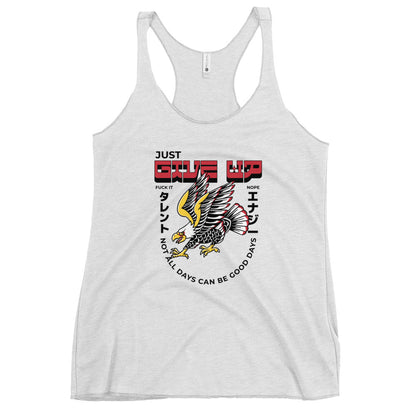 Give Up Tank Top - Eagle One - Women's Racerback