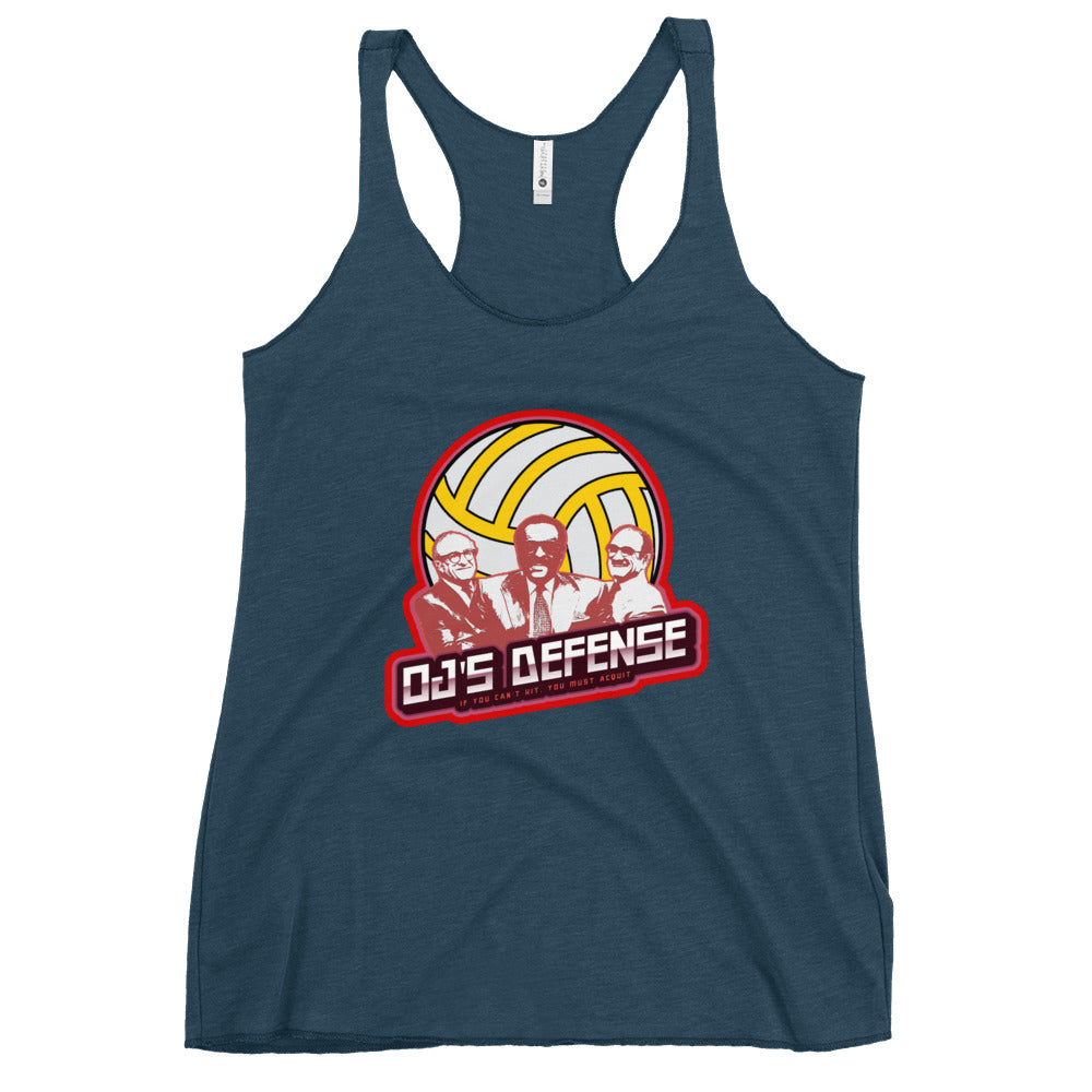 Team OJ's Defense - Women's Racerback Tank