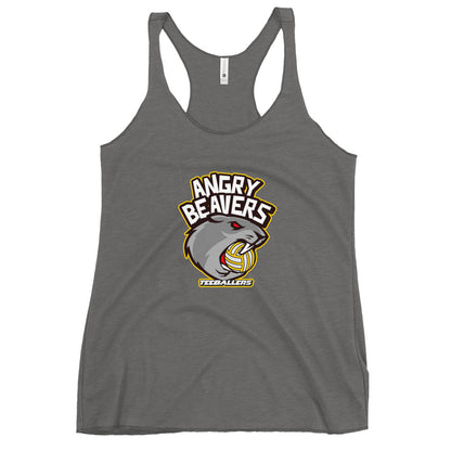 Team Angry Beavers - Women's Racerback Tank