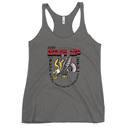 Give Up Tank Top - Eagle One - Women's Racerback