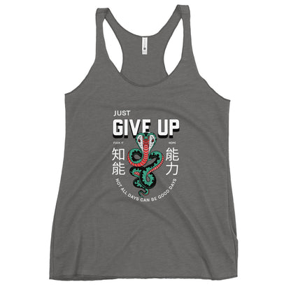 Give Up Tank Top - Cobra - Women's Racerback