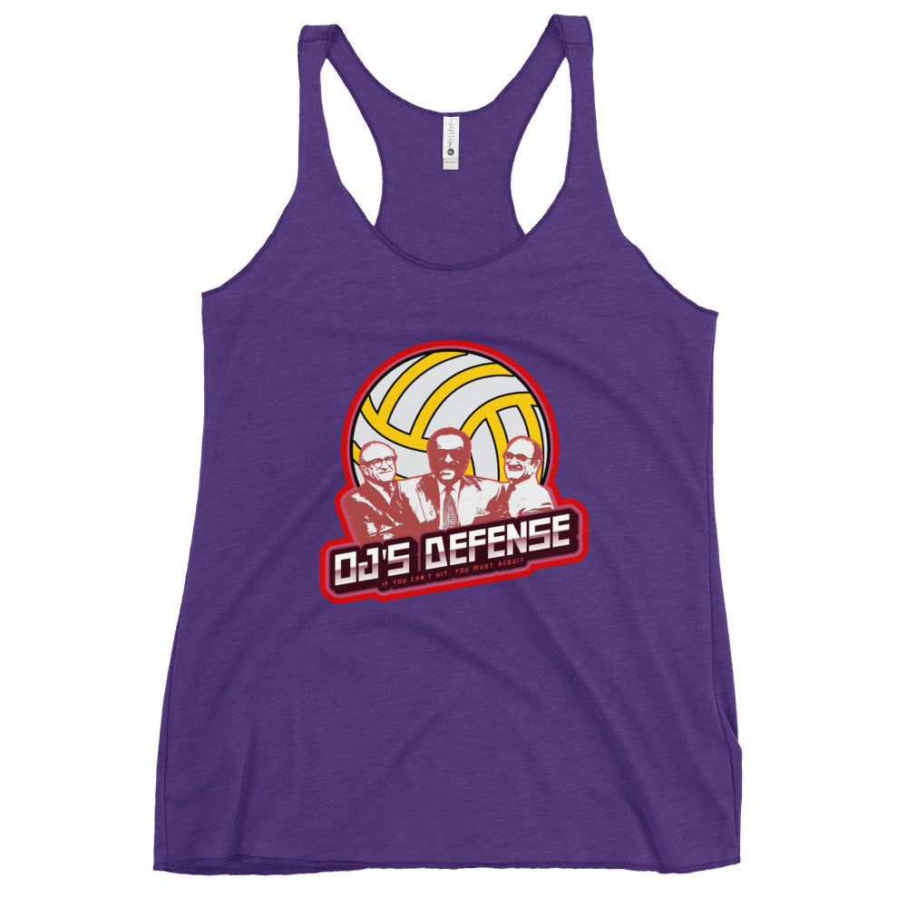 Team OJ's Defense - Women's Racerback Tank