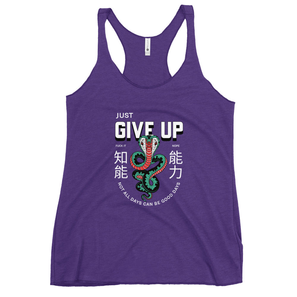 Give Up Tank Top - Cobra - Women's Racerback