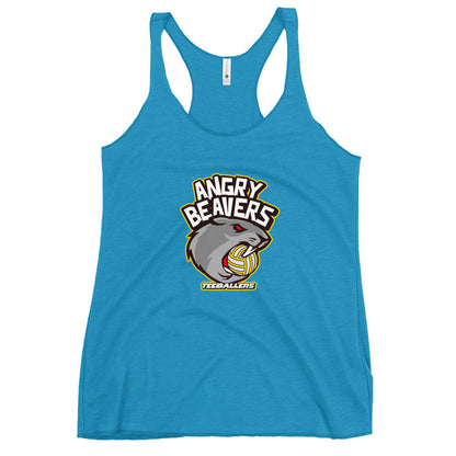 Team Angry Beavers - Women's Racerback Tank