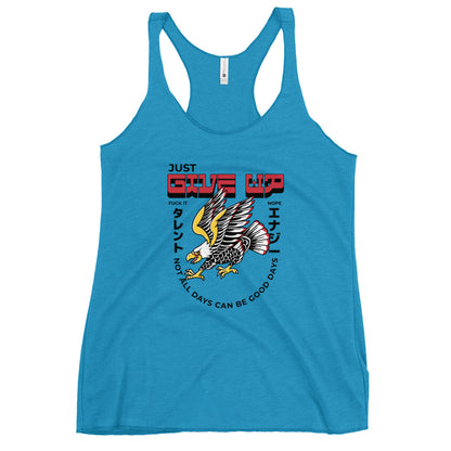 Give Up Tank Top - Eagle One - Women's Racerback