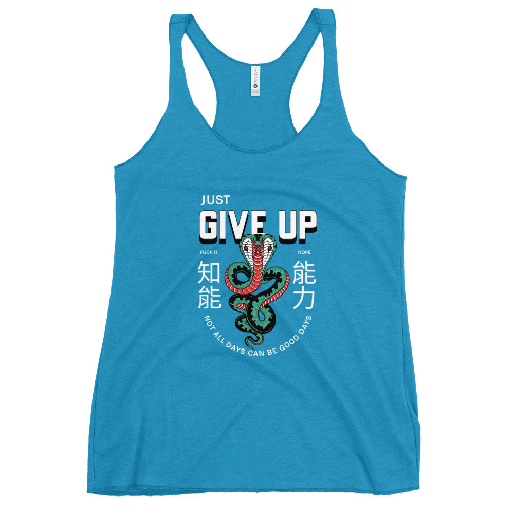 Give Up Tank Top - Cobra - Women's Racerback